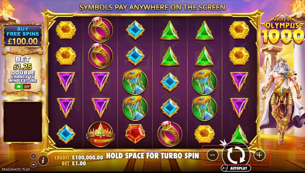 Hujan Scatter Epik Gates Of Olympus 1000 di OLE777