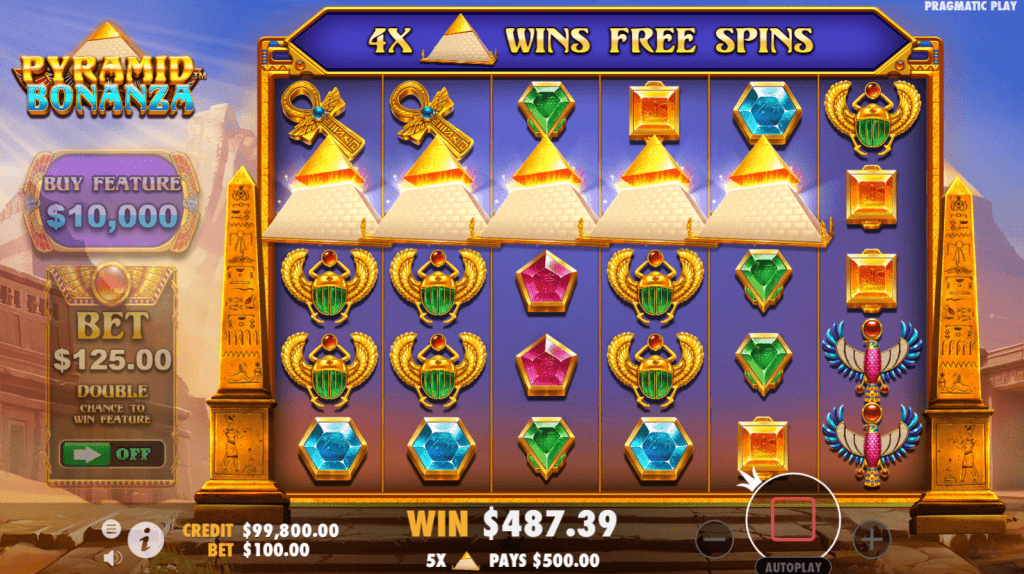 Akun Demo Cek Bonus Cuan Setiap Putaran di Pyramid Bonanza