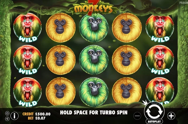 Petualangan Hutan Penuh Kejutan Cuan Spesial 7 Monkeys